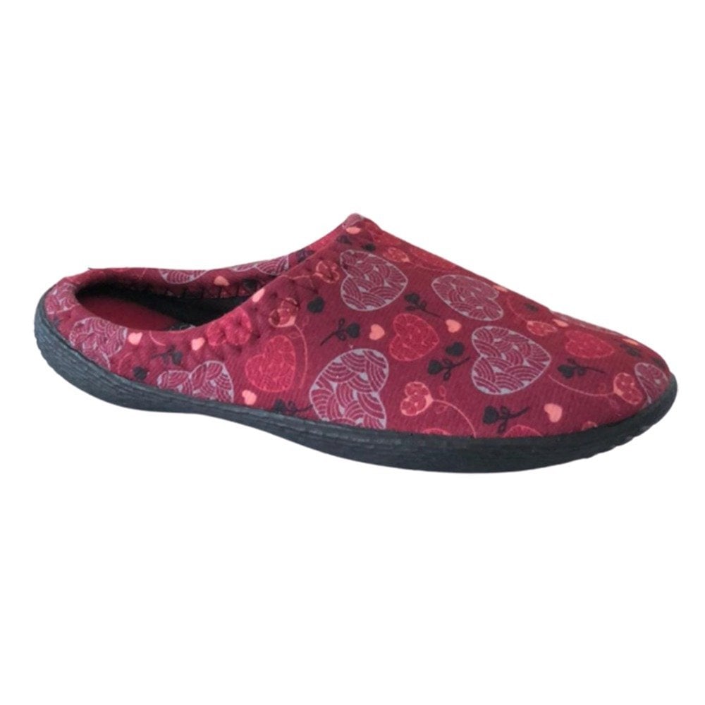 Gezer 12687 Bordo Kadın Kışlık Ev İçi Terlik