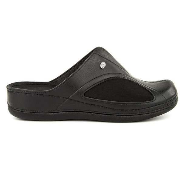 Muya 31108 Cara Siyah Kadın Kemik Çıkıntısı Terlik