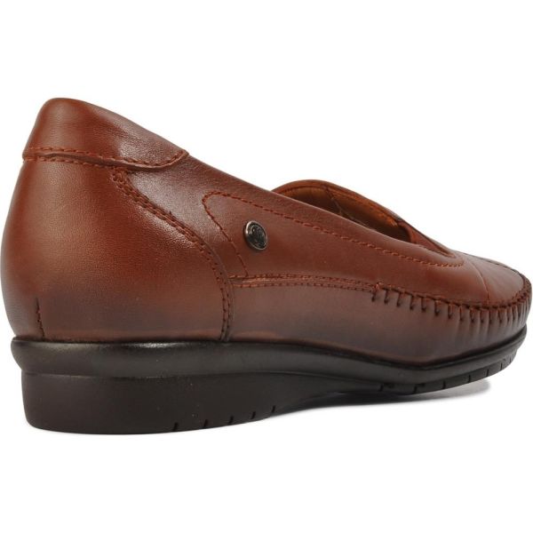 Forelli 51302 Lady-G Taba Kadın Comfort Deri Ayakkabı