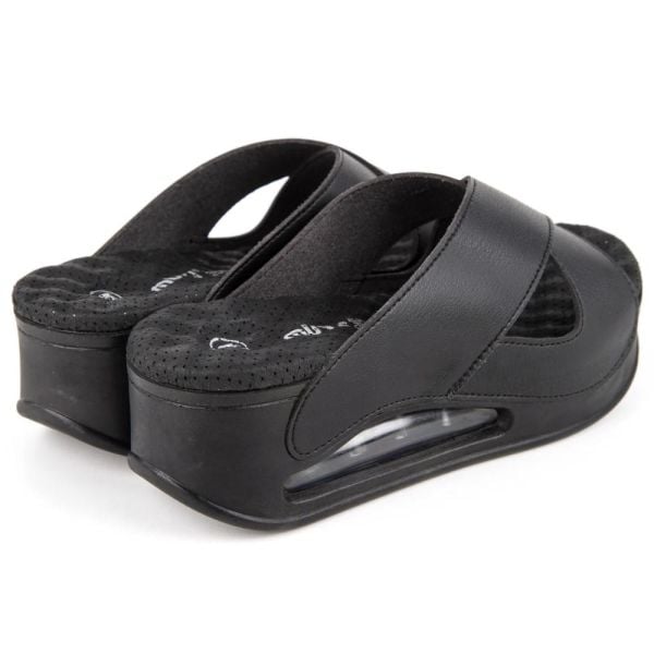 Muya 31210 Penelope Full Siyah Kadın Air Taban Terlik