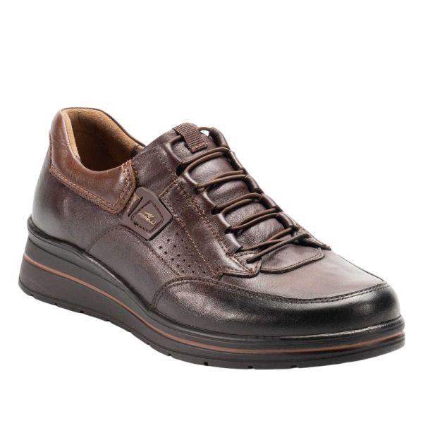 Forelli 21308-H Elinor Kahve Kadın Comfort Deri Ayakkabı
