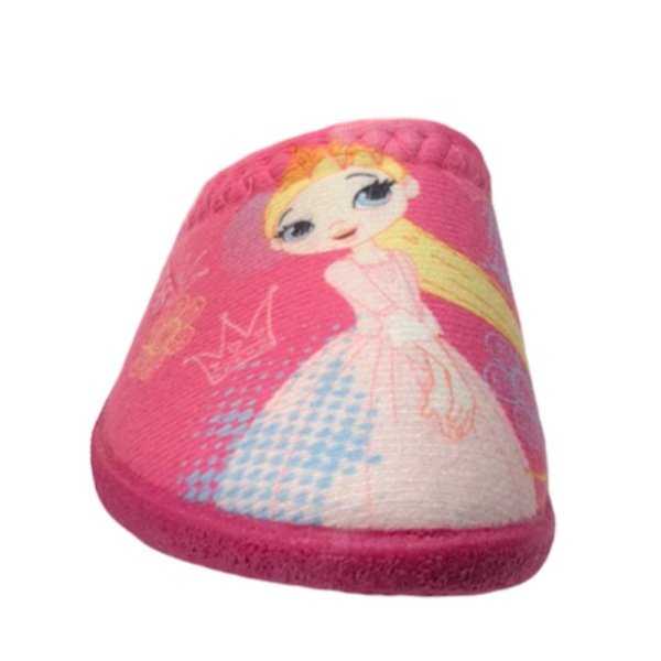 Gezer 11909 Pembe Prenses Çocuk Ev İçi Kışlık Terlik