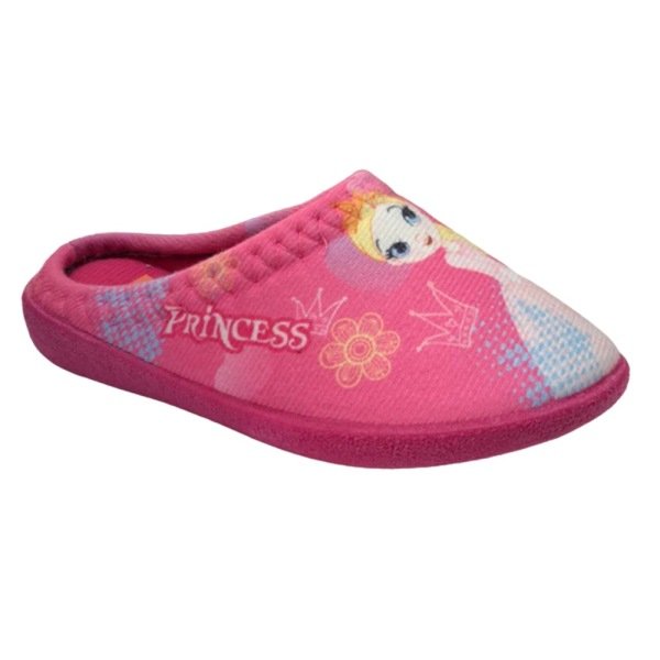 Gezer 11909 Pembe Prenses Çocuk Ev İçi Kışlık Terlik