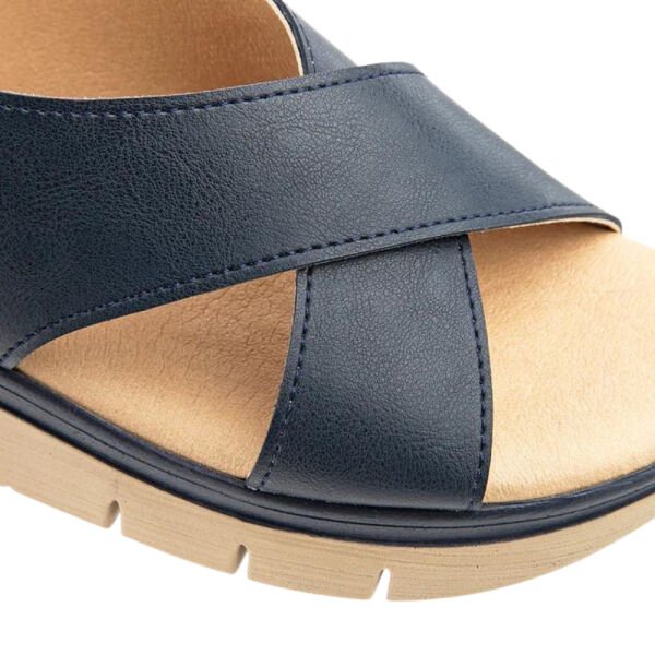 Muya 32229 Solo Lacivert Kadın Anatomik Sandalet
