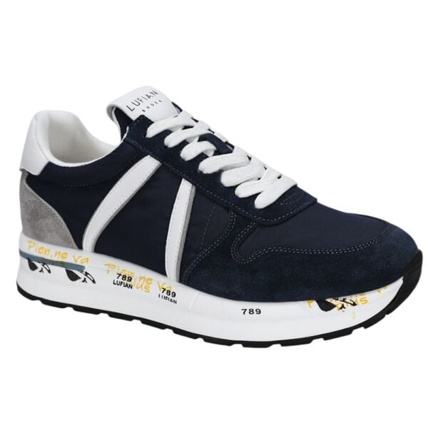 Lufian Rex Lacivert Erkek Sneaker