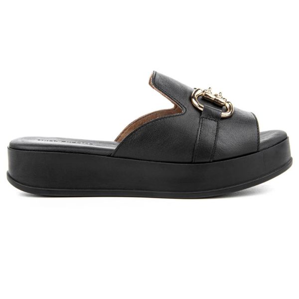 Hush Puppies 624219 Asan Siyah Kadın Anatomik Terlik