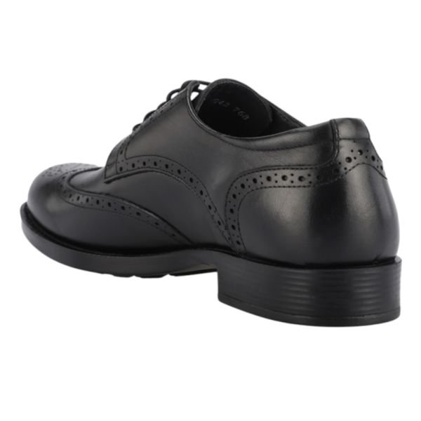 Forelli 31611-G York Siyah Erkek Comfort Deri Ayakkabı