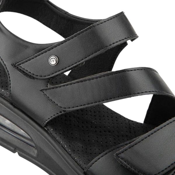 Muya 35240 Lied Siyah Kadın Anatomik Sandalet