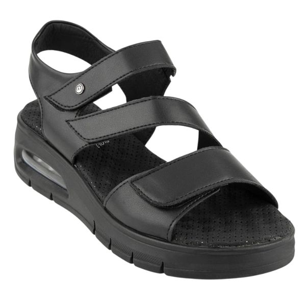 Muya 35240 Lied Siyah Kadın Anatomik Sandalet
