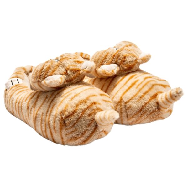 Twigy CC0587 Tw Gatto Sarı Hayvan Figürlü Kadın Panduf