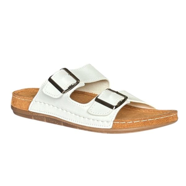 Bento 41001 Beyaz Kadın Günlük Terlik