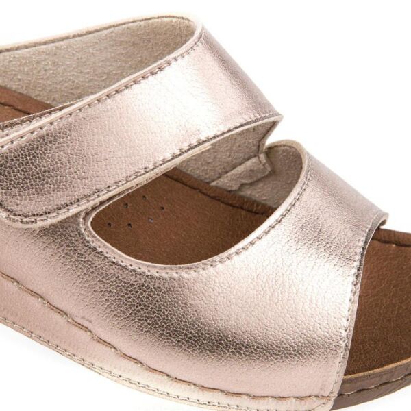 Muya 31128 Solena Platin Kadın Anatomik Terlik