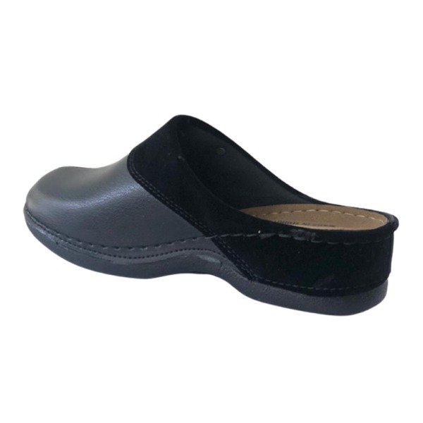 Mulex 2551 Siyah Kadın Hastane/Hemşire Comfort Sabo Terlik