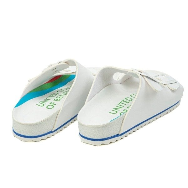 Benetton BN-1021 Beyaz Erkek Günlük Terlik