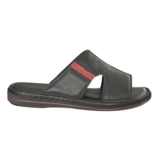 Cex 25Y TRV Siyah Erkek Hakiki Deri Günlük Terlik