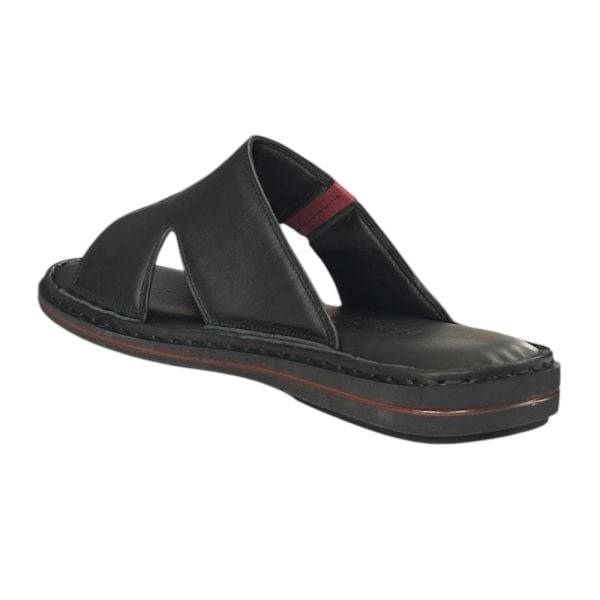 Cex 25Y TRV Siyah Erkek Hakiki Deri Günlük Terlik