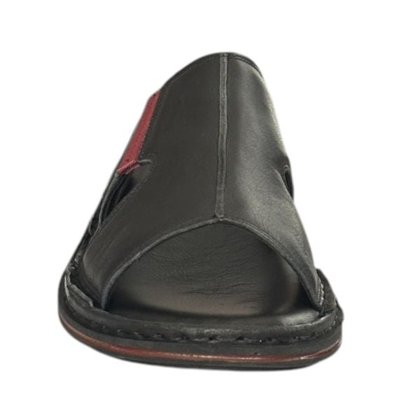 Cex 25Y TRV Siyah Erkek Hakiki Deri Günlük Terlik