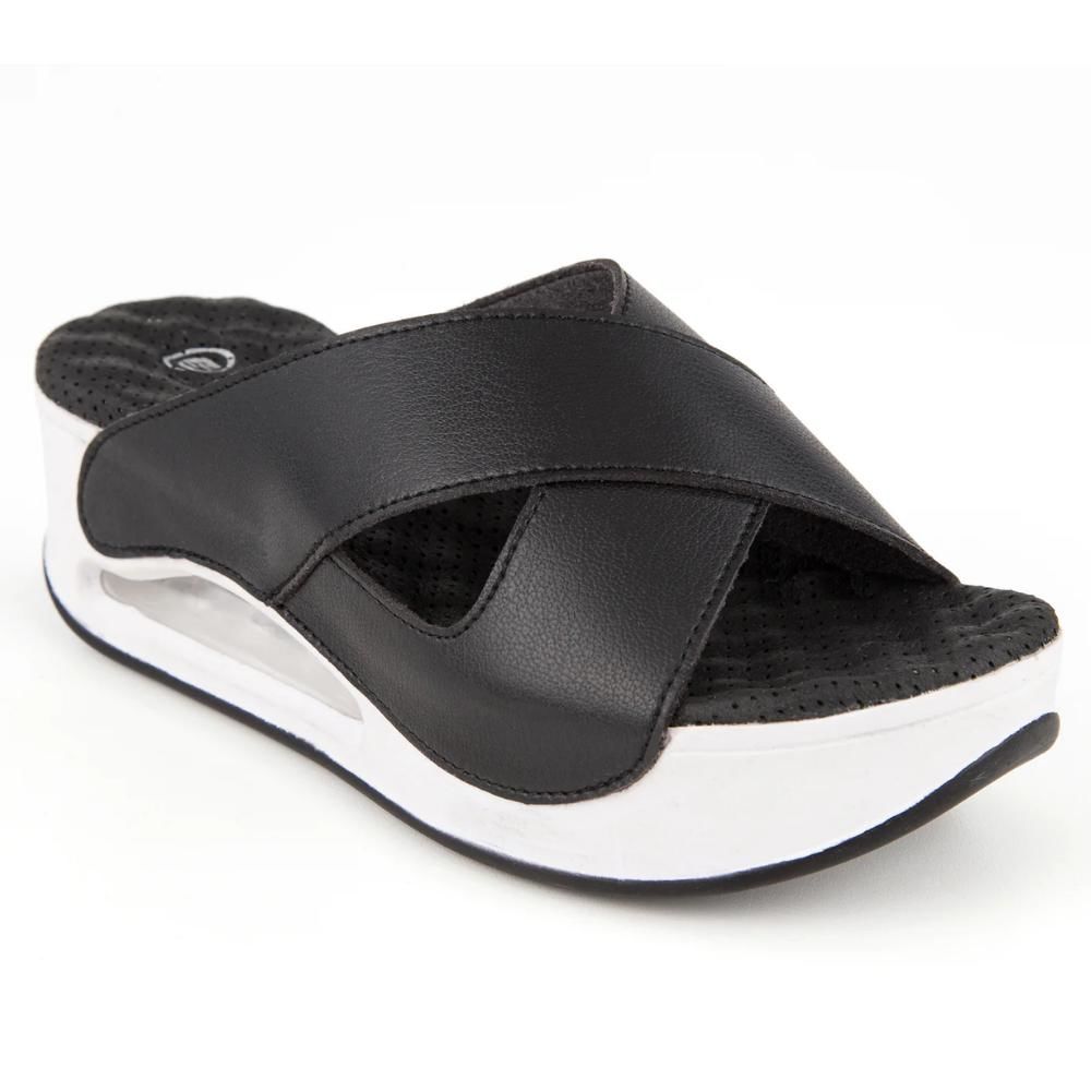 Muya 31210 Penelope Siyah Kadın Air Taban Terlik