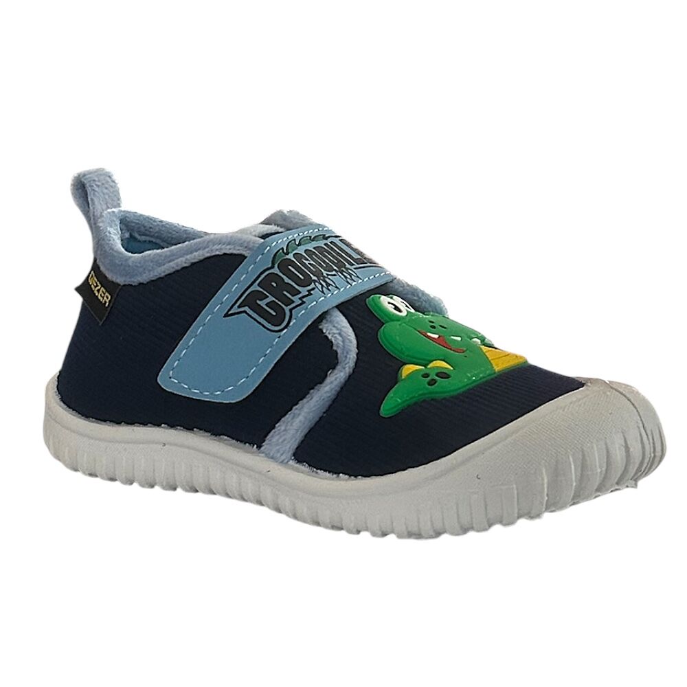 Gezer 3423.00 Lacivert Çocuk Kreş Ev Ayakkabısı