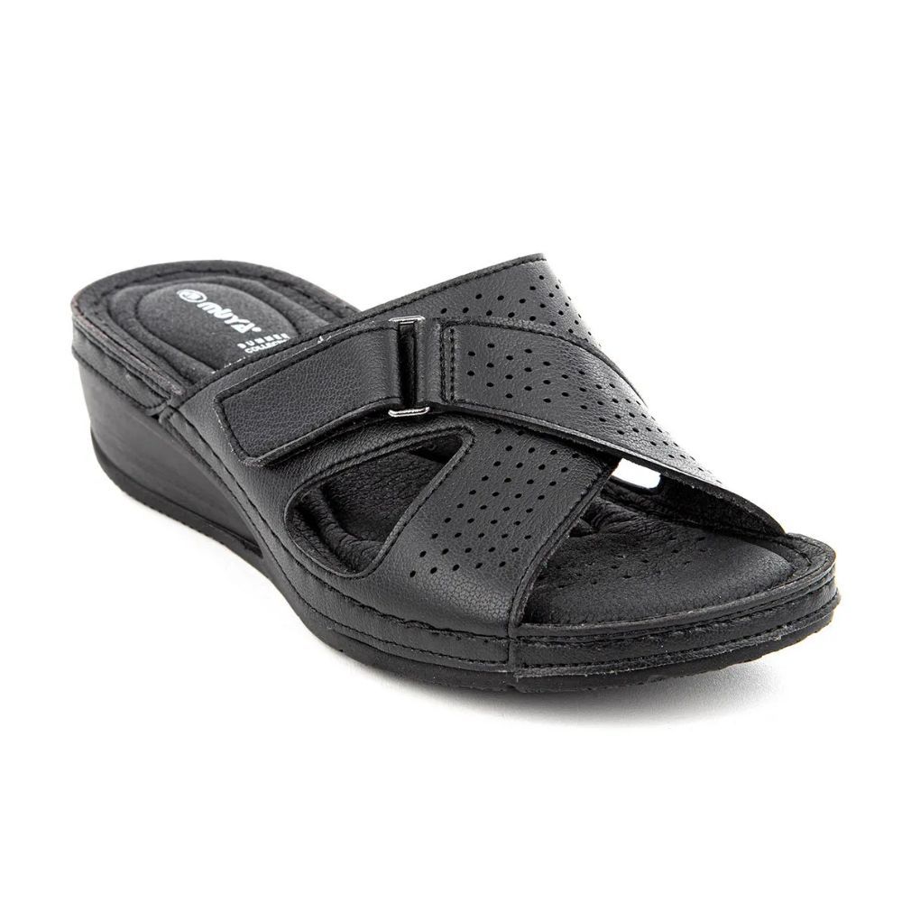 Muya 34218 Duro Siyah Kadın Anatomik Terlik