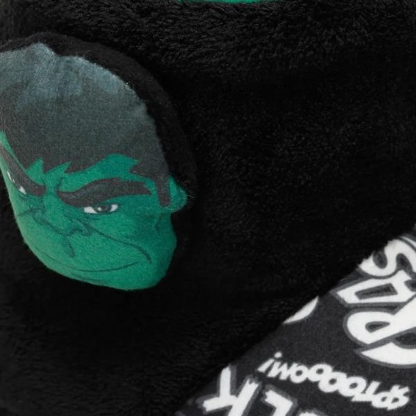 Avengers Yahoo 4PR Siyah Çocuk Panduf Ev Botu