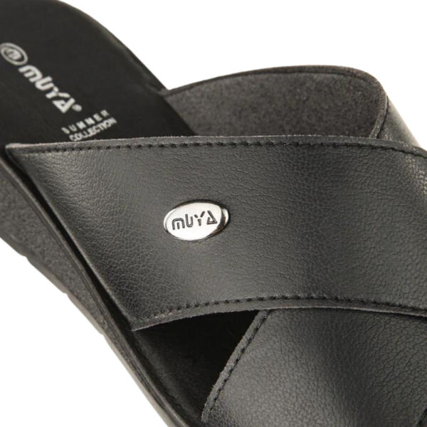 Muya 31027 Twice Siyah Kadın Anatomik Terlik