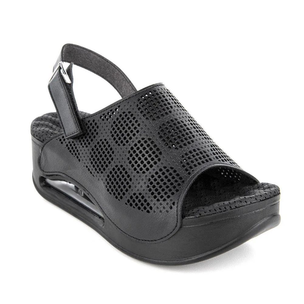 Muya 34221 Jambe Siyah Kadın Air Taban Sandalet