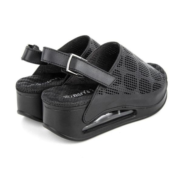 Muya 34221 Jambe Siyah Kadın Air Taban Sandalet