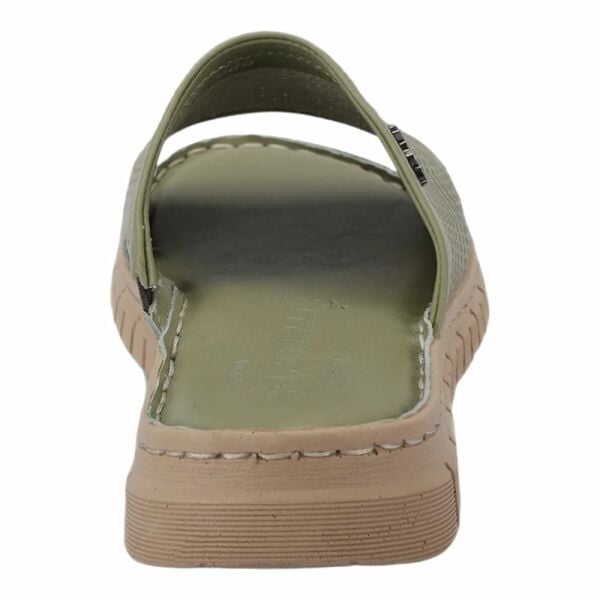 Forelli 38505 Sofia-G Avokado Kadın Comfort Deri Terlik