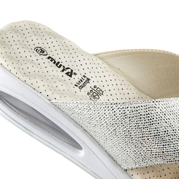 Muya 32234 Antares Beyaz Kadın Air Taban Terlik