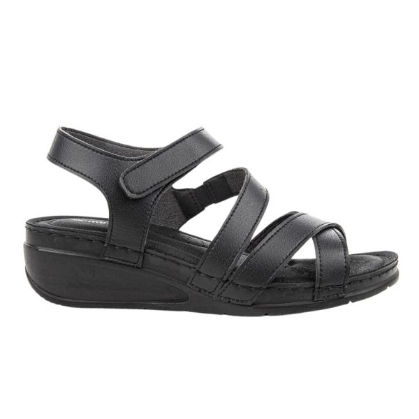 Muya 34215 Calceus Siyah Kadın Anatomik Sandalet