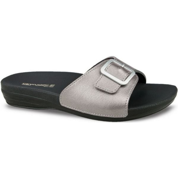 Ceyo Marina-10 Platin Kadın Anatomik Terlik