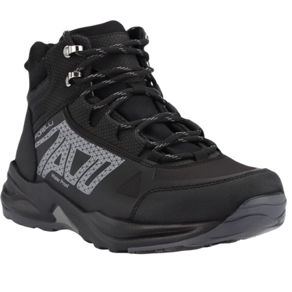 Forelli 7001  Walter Siyah Erkek Waterproof Outdoor Bot