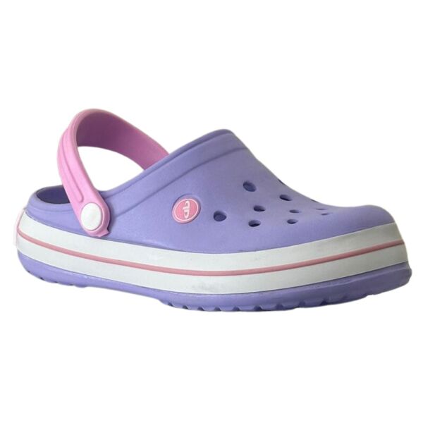 Akınal Bella E195 Lila/Pembe Kadın Hastane Sabo Terlik Sandalet