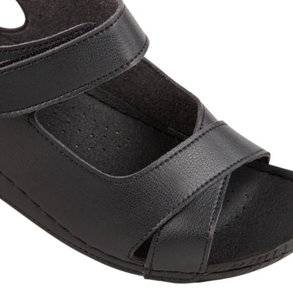 Muya 31121 Alula Siyah Kadın Anatomik Sandalet