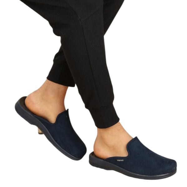 Ceyo 9955-1 Lacivert Erkek Ev İçi Terlik
