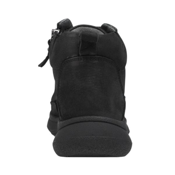 Forelli 27954-G Neva Siyah Kadın Comfort Deri Nubuk Bot