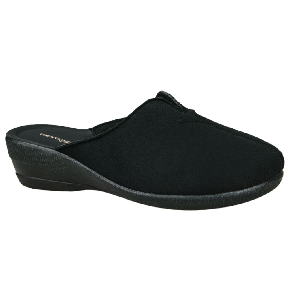 Ceyo Mila-1 Siyah Kadın Ev İçi Terlik