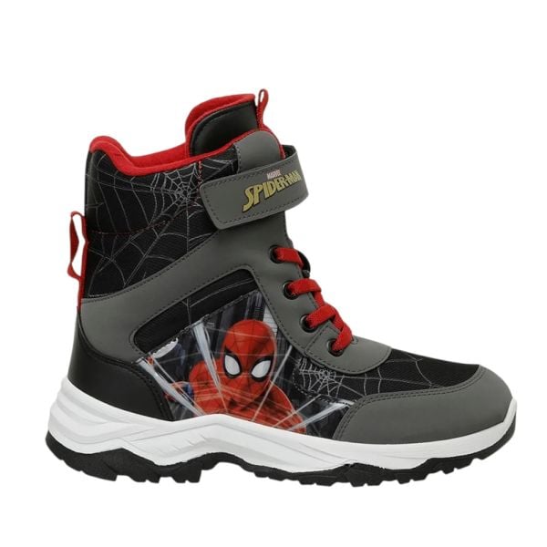 Spiderman Svet 4PR Siyah Çocuk Bot