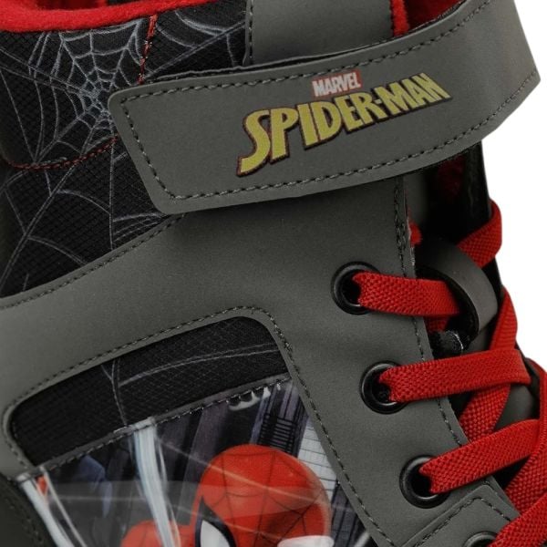 Spiderman Svet 4PR Siyah Çocuk Bot