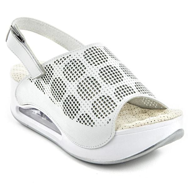 Muya 34221 Jambe Beyaz Kadın Air Taban Sandalet