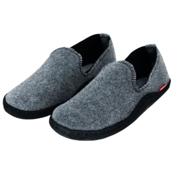 Ceyo Puffi-Z4 Gri Kadın Ev Ayakkabısı