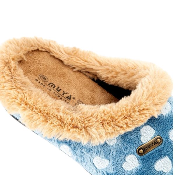 Muya 32905 Lady Mavi Kadın Ev İçi Terlik