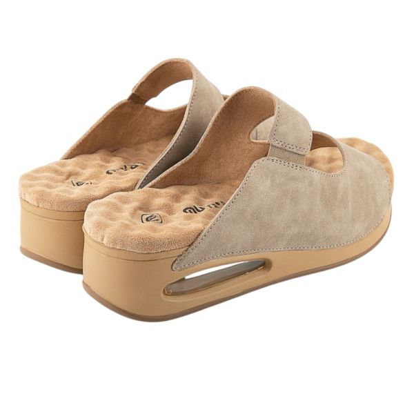 Muya 35201 Beso Krem Kadın Air Taban Terlik