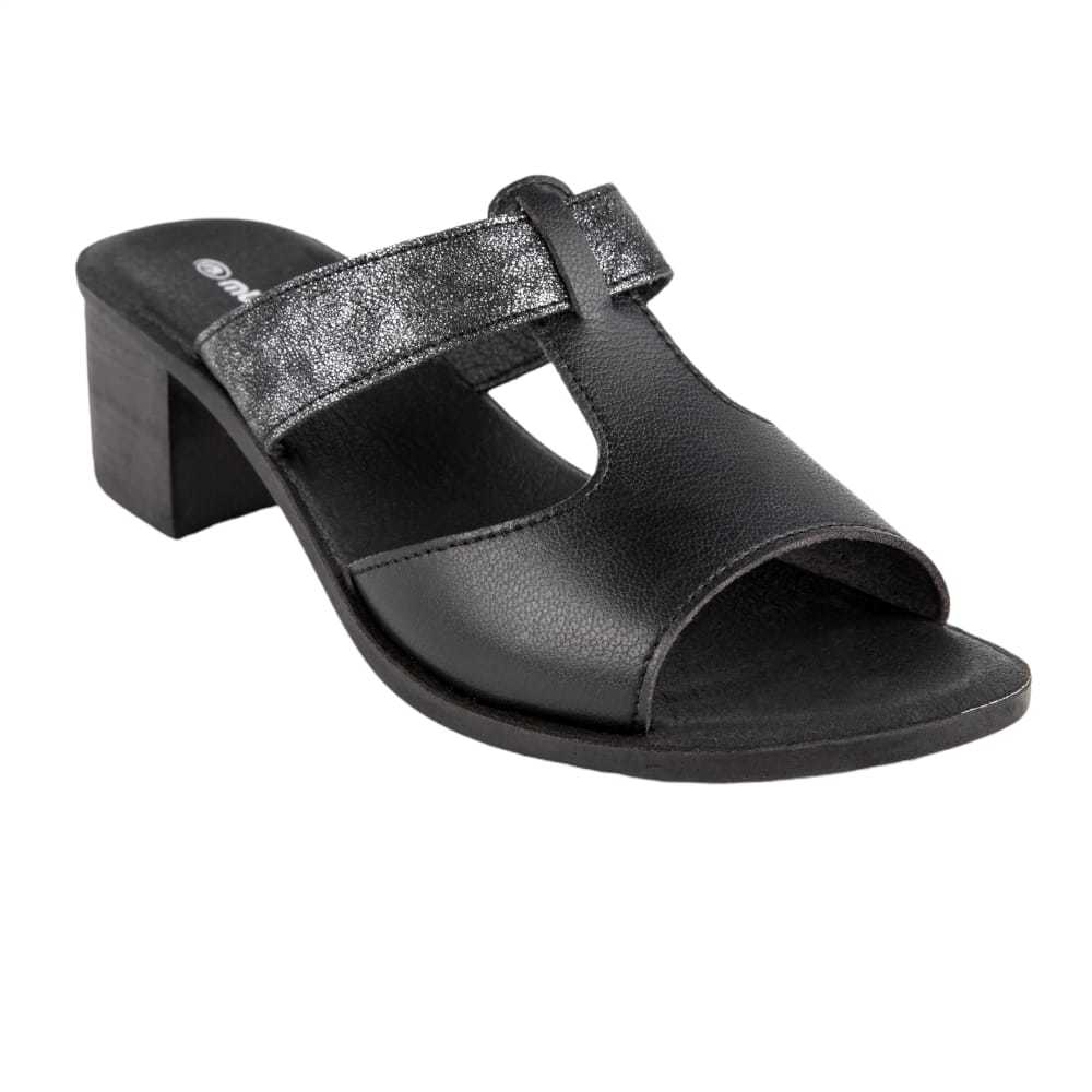 Muya 31010 Ceria Siyah Kadın Topuklu Terlik