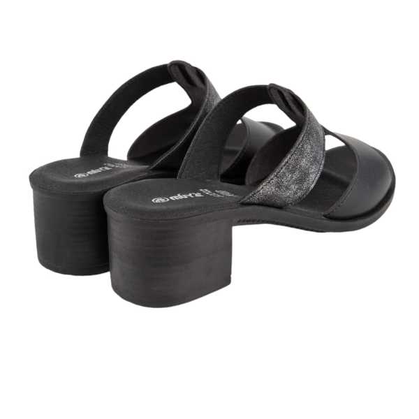 Muya 31010 Ceria Siyah Kadın Topuklu Terlik