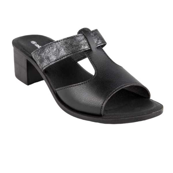 Muya 31010 Ceria Siyah Kadın Topuklu Terlik