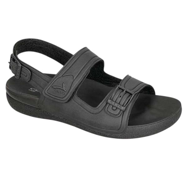 Ceyo 1200-4 Siyah Erkek Anatomik Sandalet