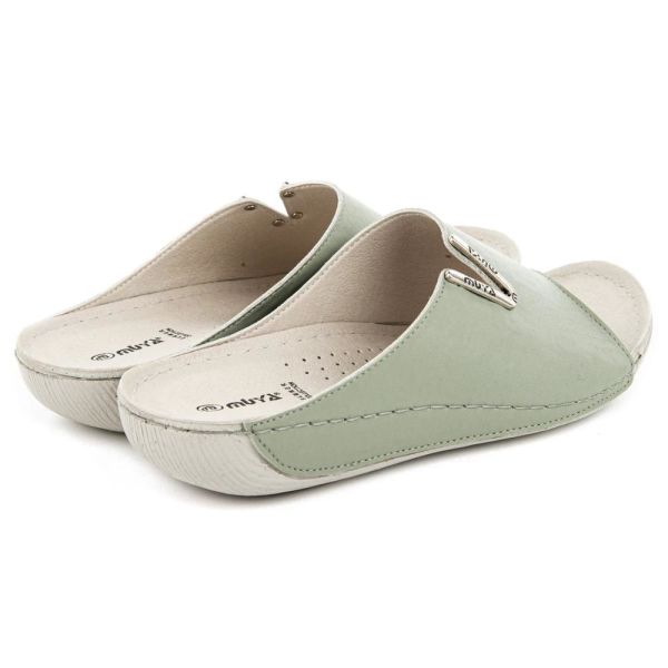 Muya 31125 Nest Açık Yeşil Kadın Anatomik Terlik