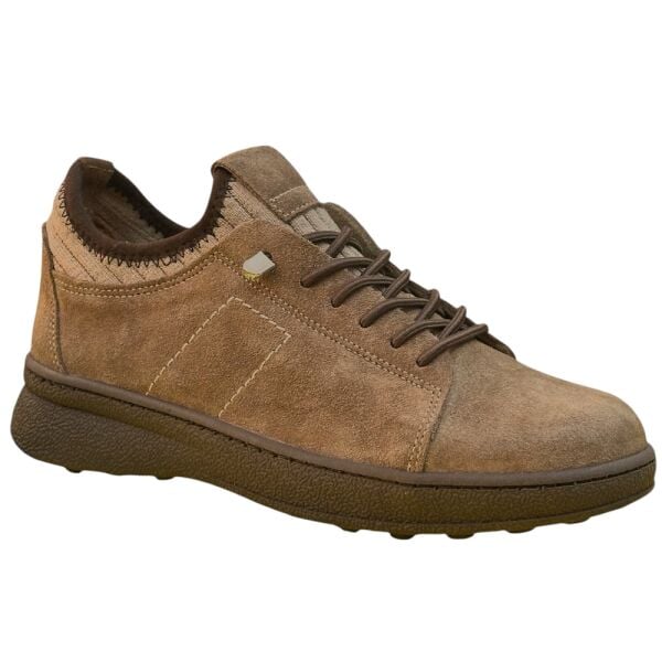 Mammamia D26KA-510-B Vizon Süet Kadın Comfort Ayakkabı